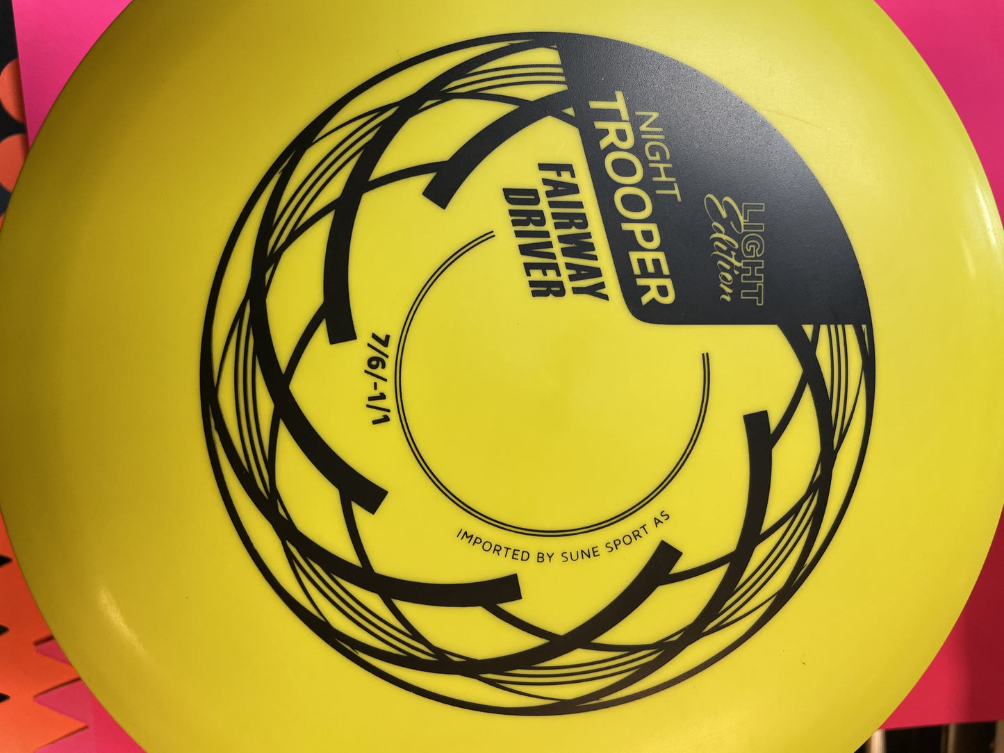 Night Trooper (Sune Sport - S-Plastic, Yellow - 150 - 159g)
