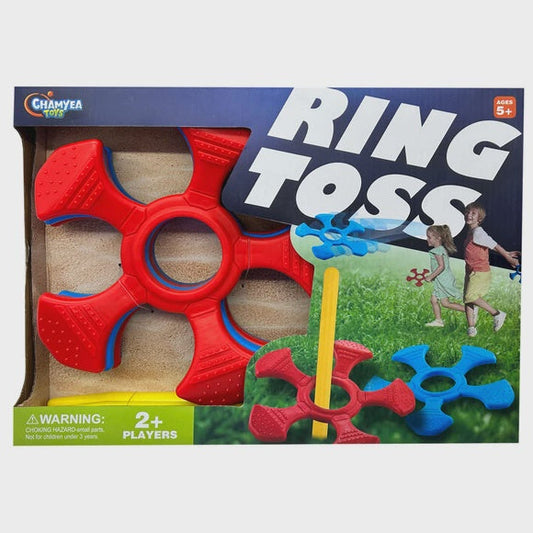 Outdoor Throwing Ring Toss Game with Stake and Rings Kole Imports
